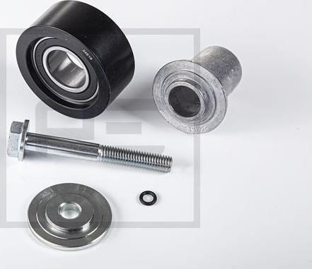 PE Automotive 100.140-00A - Паразитний / провідний ролик, поліклиновий ремінь autozip.com.ua