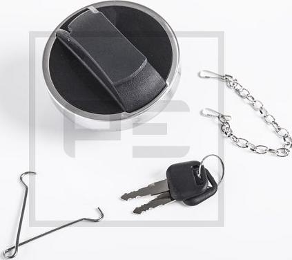 PE Automotive 129.004-00A - Кришка, паливної бак autozip.com.ua