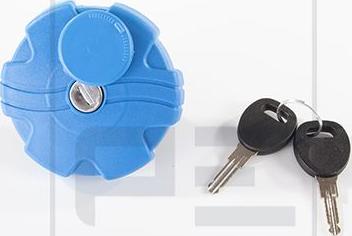 PE Automotive 129.016-00A - Кришка, паливної бак autozip.com.ua