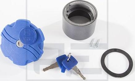 PE Automotive 129.016-20A - Кришка, паливної бак autozip.com.ua