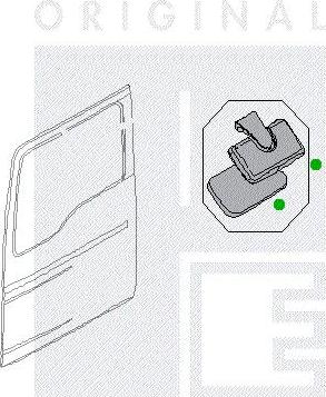 PE Automotive 2141-11333-0463-03 - Дзеркало рампи autozip.com.ua