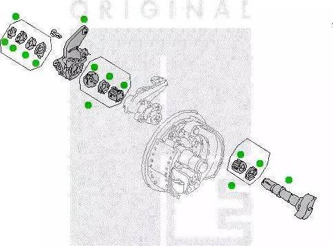 PE Automotive 2313-01546-0255-01 - Гальмівний вал autozip.com.ua