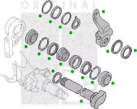 PE Automotive 2313-11971-0246-01 - Гальмівний вал autozip.com.ua