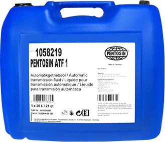 Pentosin 1058219 - Масло автоматичної коробки передач autozip.com.ua
