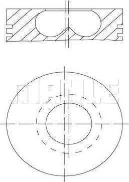 PERFECT CIRCLE 59831480 - Поршень autozip.com.ua