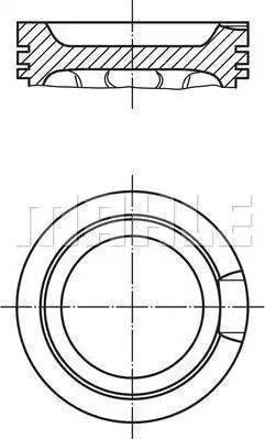 PERFECT CIRCLE 56038881 - Поршень autozip.com.ua