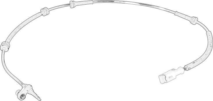 PSA 9806039580 - Датчик ABS, частота обертання колеса autozip.com.ua