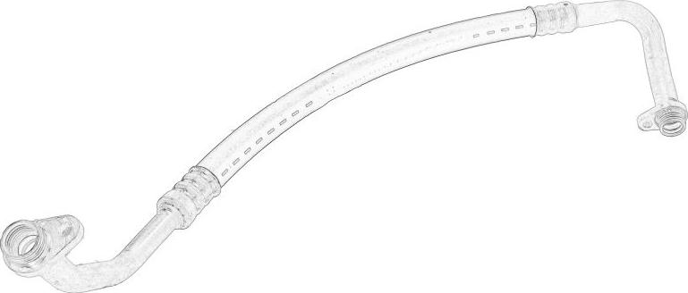 PSA 9838822580 - Трубопровід низького тиску, кондиціонер autozip.com.ua