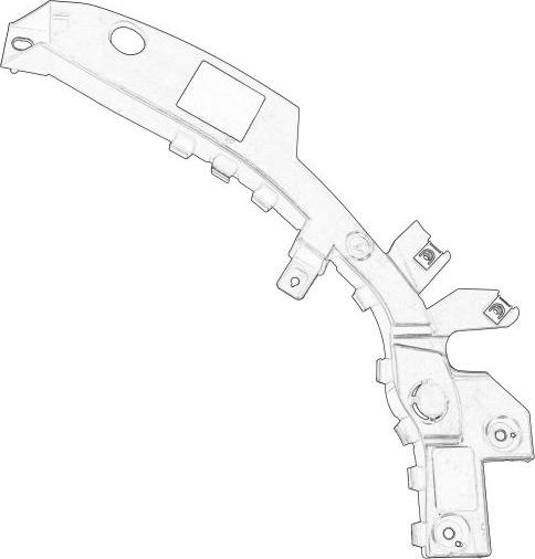 PSA 9826095680 - Монтажний інструмент, передня панель autozip.com.ua