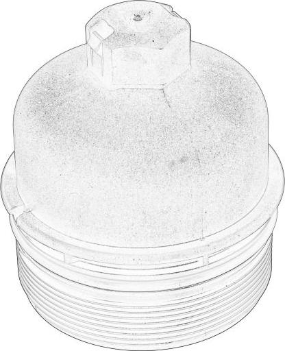 PSA 1610693880 - Кришка, корпус масляного фільтра autozip.com.ua