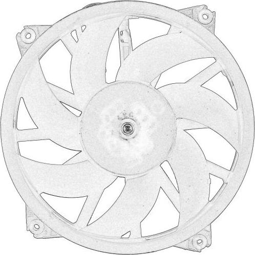 PSA 1253 T5 - Вентилятор, охолодження двигуна autozip.com.ua