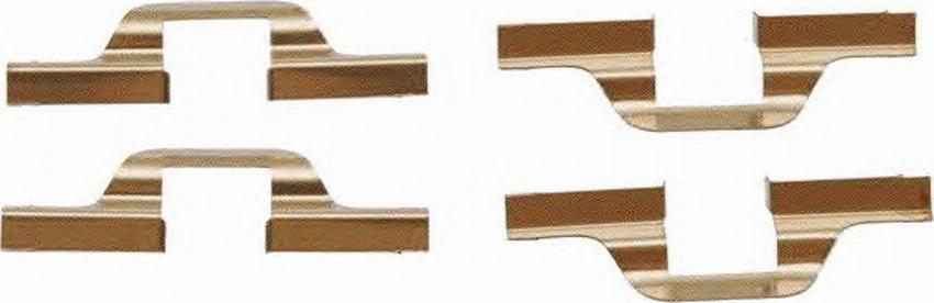Pex 1263 - Комплектуючі, колодки дискового гальма autozip.com.ua