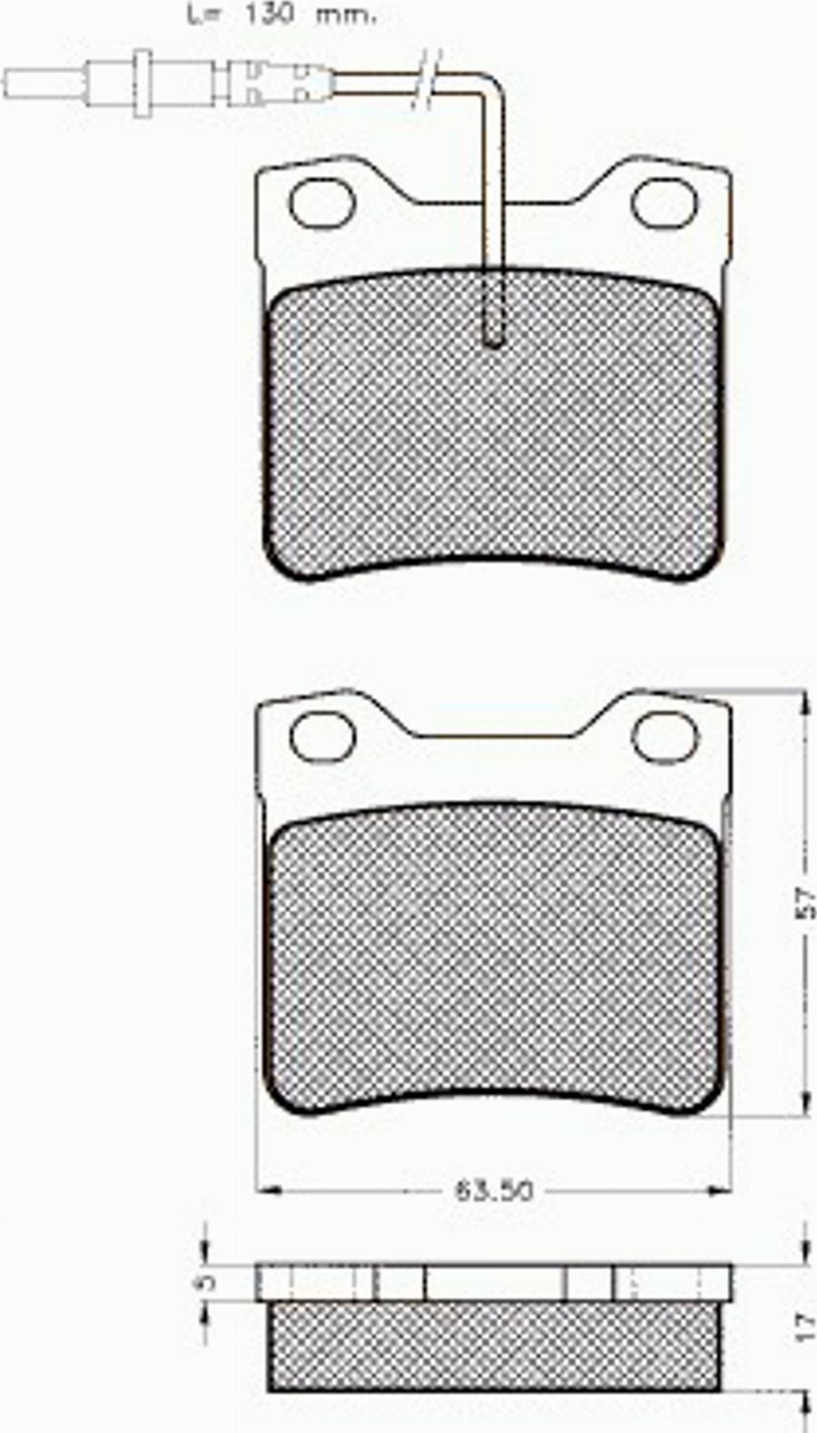 Pex 7.128 - Гальмівні колодки, дискові гальма autozip.com.ua