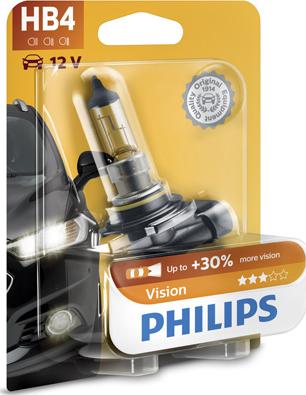 PHILIPS 9006PRB1 - Лампа розжарювання, фара дальнього світла autozip.com.ua