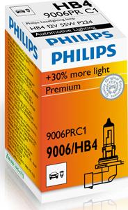 PHILIPS 9006PRC1 - Лампа розжарювання, фара дальнього світла autozip.com.ua