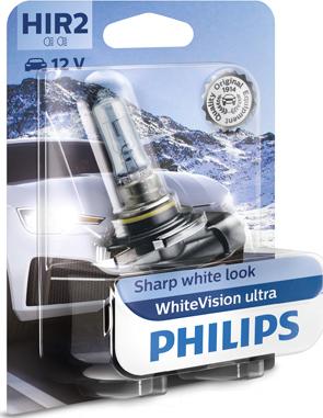 PHILIPS 9012WVUB1 - Лампа розжарювання, фара дальнього світла autozip.com.ua