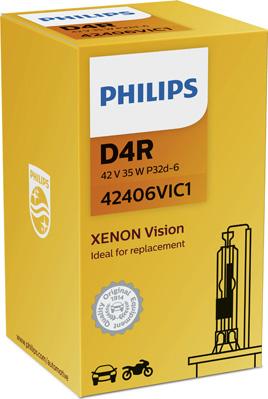PHILIPS 42406VIC1 - Лампа розжарювання, фара дальнього світла autozip.com.ua