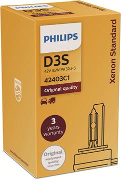 PHILIPS 42403C1 - Лампа розжарювання, основна фара autozip.com.ua