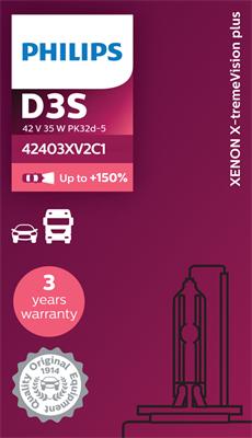 PHILIPS 42403XV2C1 - Лампа розжарювання, фара дальнього світла autozip.com.ua