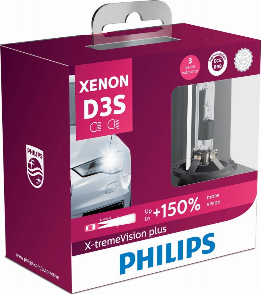 PHILIPS 42403XV2X2 - Лампа розжарювання, основна фара autozip.com.ua