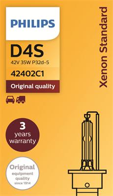 PHILIPS 42402C1 - Лампа розжарювання, основна фара autozip.com.ua
