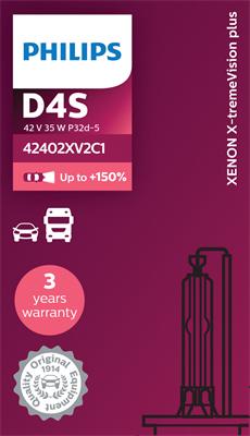 PHILIPS 42402XV2C1 - Лампа розжарювання, фара дальнього світла autozip.com.ua
