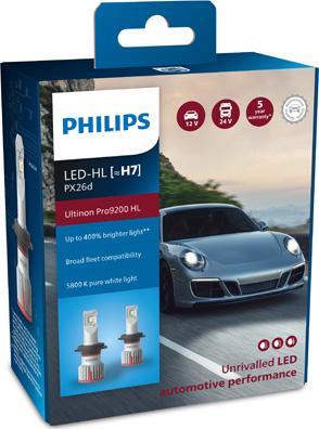 PHILIPS 11972U92X2 - Лампа розжарювання, фара дальнього світла autozip.com.ua
