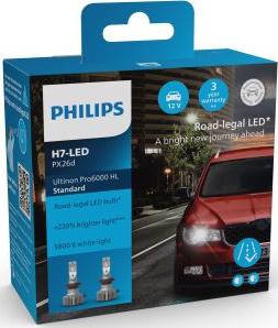 PHILIPS 11972U60SX2 - Лампа розжарювання, фара дальнього світла autozip.com.ua