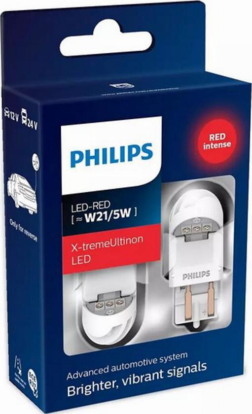 PHILIPS 11066XURX2 - Лампа розжарювання, фара денного освітлення autozip.com.ua