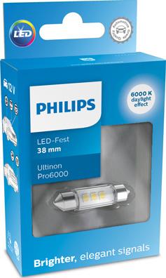 PHILIPS 11854CU60X1 - Лампа розжарювання, Освітлення салону autozip.com.ua