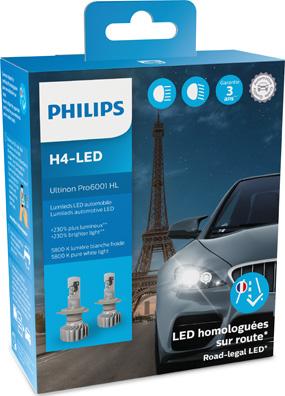 PHILIPS 11342U6001X2 - Лампа розжарювання, фара дальнього світла autozip.com.ua