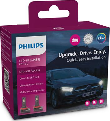 PHILIPS 11362U2500CX - Лампа розжарювання, фара дальнього світла autozip.com.ua