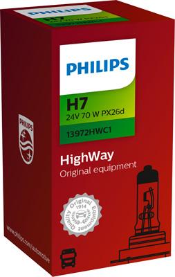 PHILIPS 13972HWC1 - Лампа розжарювання, фара дальнього світла autozip.com.ua