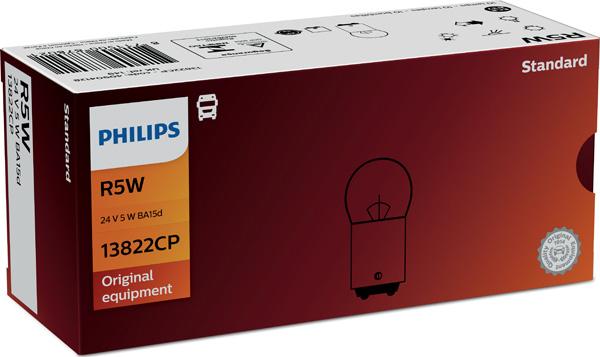 PHILIPS 13822CP - Лампа розжарювання, ліхтар покажчика повороту autozip.com.ua