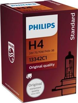 PHILIPS 13342C1 - Лампа розжарювання, фара дальнього світла autozip.com.ua