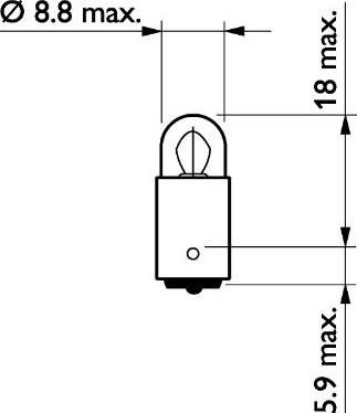 PHILIPS 13913CP - Лампа розжарювання, освітлення щитка приладів autozip.com.ua