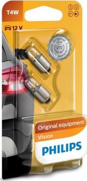 PHILIPS 12929 - Лампа розжарювання, ліхтар освітлення номерного знака autozip.com.ua