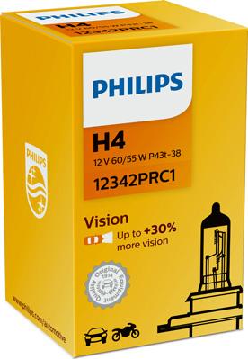 PHILIPS 12342PRC1 - Лампа розжарювання, фара дальнього світла autozip.com.ua