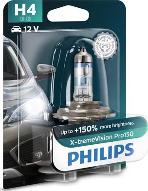 PHILIPS 12342XVPB1 - Лампа розжарювання, фара дальнього світла autozip.com.ua