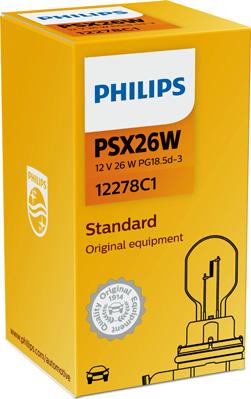 PHILIPS 12278C1 - Лампа розжарювання, стоянкові вогні / габаритні ліхтарі autozip.com.ua
