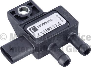 Pierburg 7.11190.11.0 - Датчик, тиск вихлопних газів autozip.com.ua