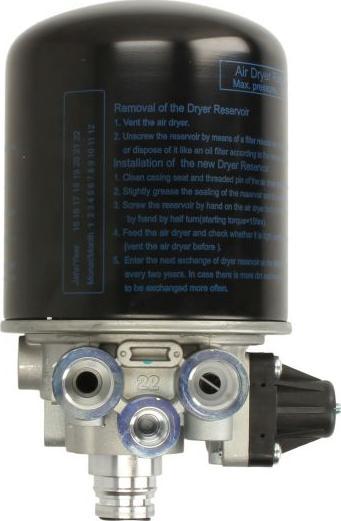 Pneumatics PN-10743 - Осушувач повітря, пневматична система autozip.com.ua
