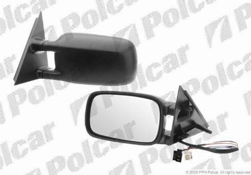 Polcar 9546524M - Зовнішнє дзеркало autozip.com.ua