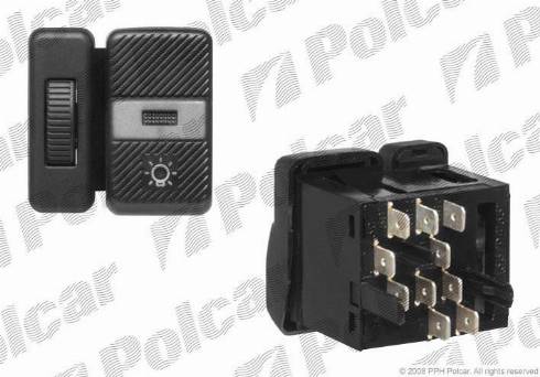 Polcar 9546P-10 - Вимикач, головне світло autozip.com.ua