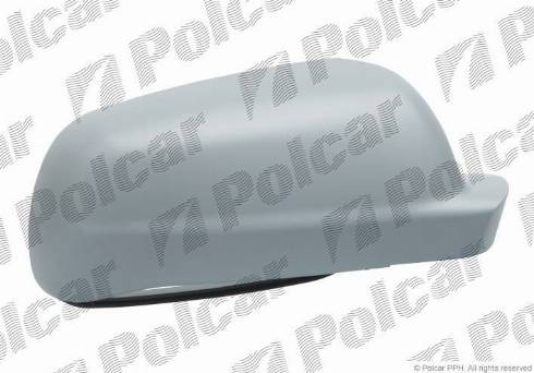 Polcar 9541551PE - Дзеркальне скло, зовнішнє дзеркало autozip.com.ua