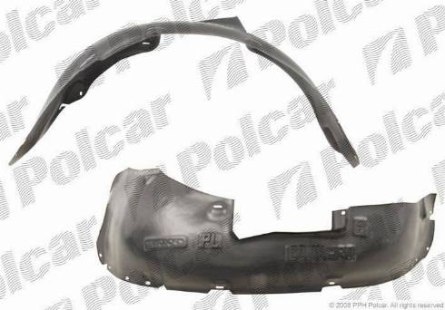 Polcar 9541FL1Q - Обшивка, колісна ніша autozip.com.ua