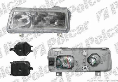 Polcar 9547101E - Основна фара autozip.com.ua