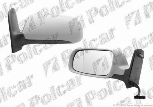Polcar 9550525M - Зовнішнє дзеркало autozip.com.ua