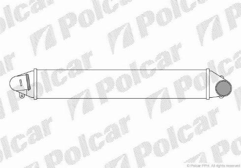 Polcar 9550J8-2 - Интеркулер autozip.com.ua