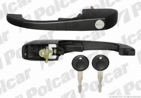 Polcar 9565Z-41 - Ручка двері autozip.com.ua